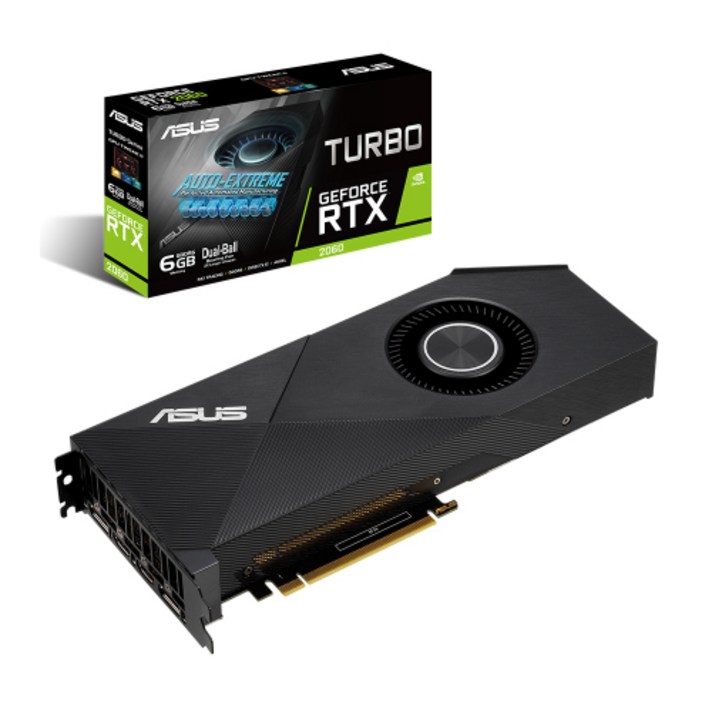 ASUS TURBO 지포스 RTX 2060 D6 6GB