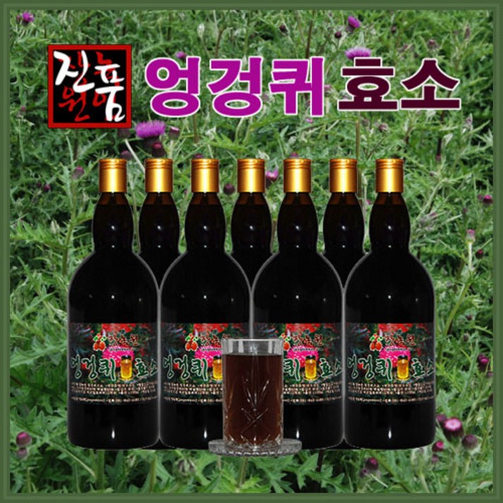 장녹원 엉겅퀴효소 1100ml, 4병
