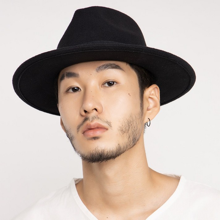 LINEOUT 모직 페도라 기본 남자 여자 중절모
