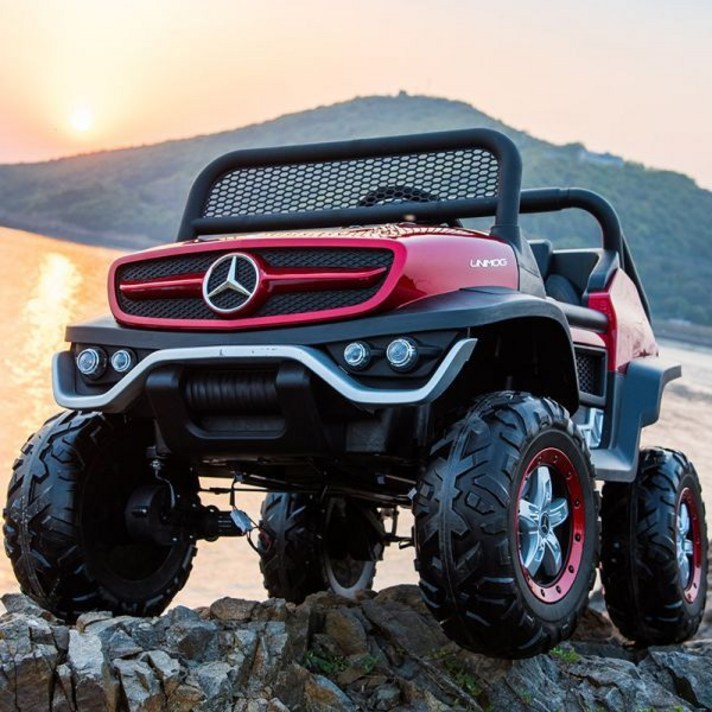 MercedesBenz 초대형 2인승 전기차 전동 사륜 스윙 장난감 오프로드 4륜구동