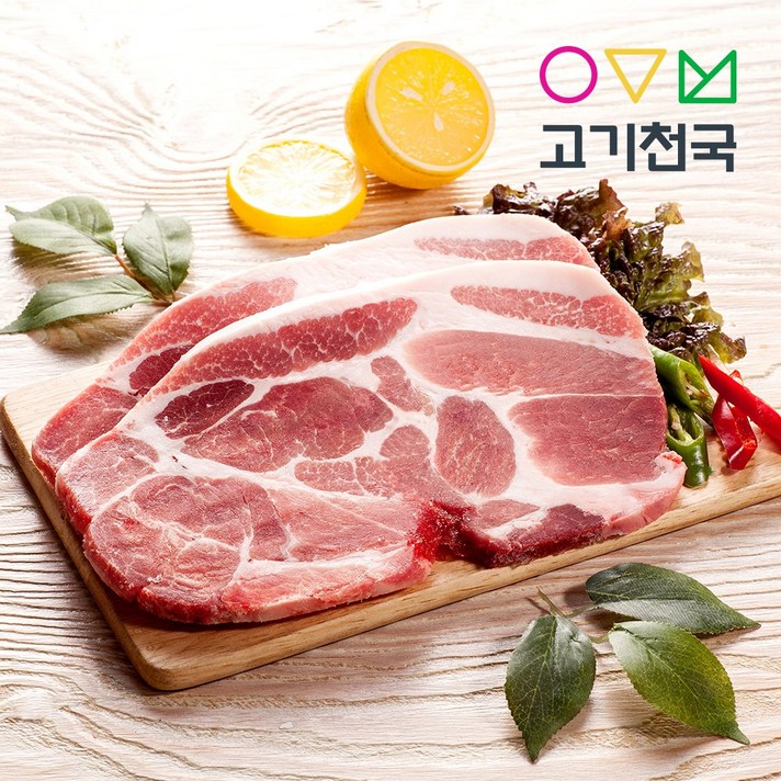  (고기천국) 왕목살(구이용) 400g [단품], 1개 