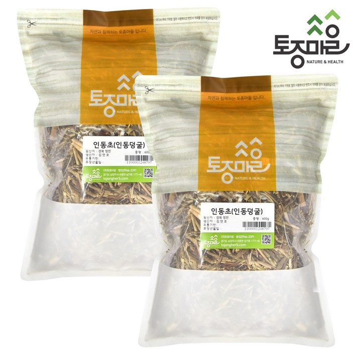 [토종마을] 국산 인동초(인동덩굴) 600g 인동초차, 2개