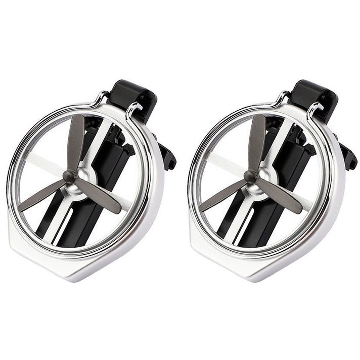 머스트샵 차량용 송풍구 컵홀더 3단접이식 1+1, 실버+실버