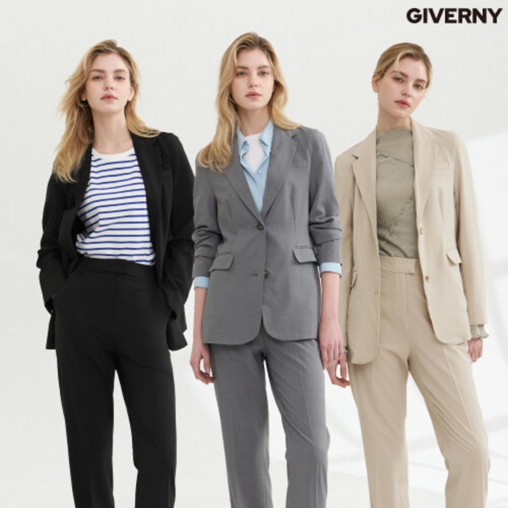 25SS 지베르니 라이트업 수트 셋업2종 G24