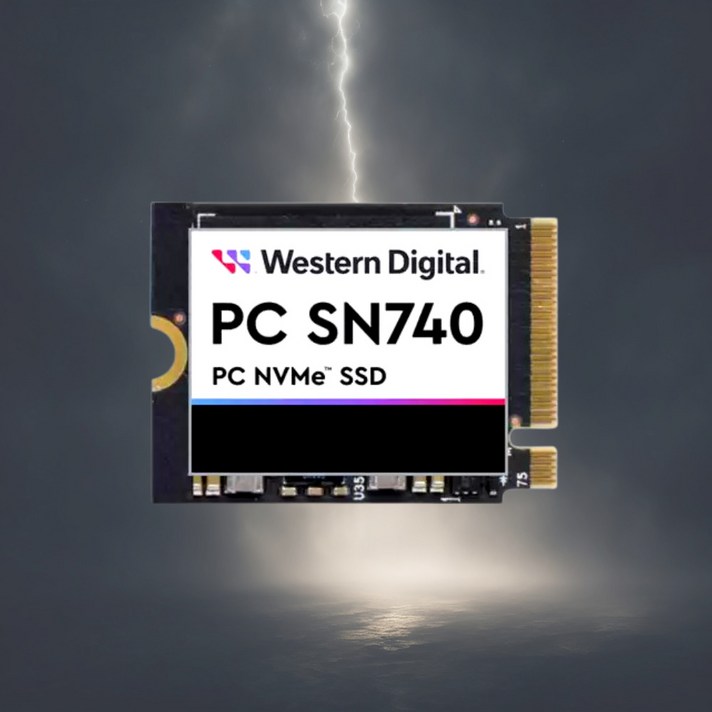  [국내 당일발송] WD SN740 1T M2 2230 SSD NVME 스팀덱 완벽 호환, SN740 1TB 