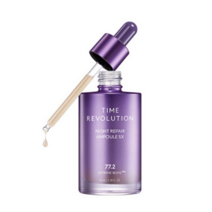 미샤 타임 레볼루션 나이트리페어 앰플 5X, 1개, 70ml