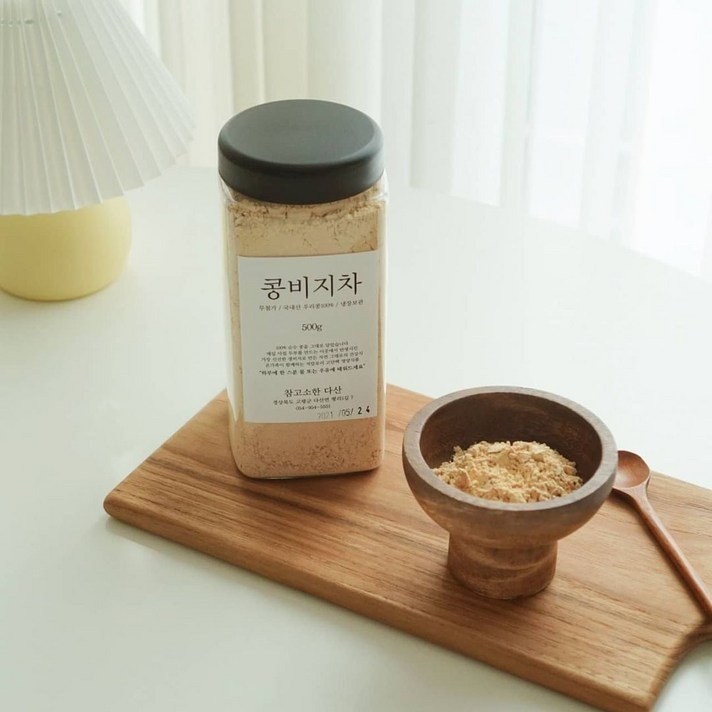 참고소한다산 아침 간편 식사 대용식 국산 비지가루 500g (11월8일 재입고예정)