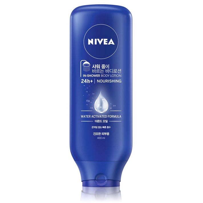 니베아 인샤워 바디로션 나리싱, 400ml, 1개