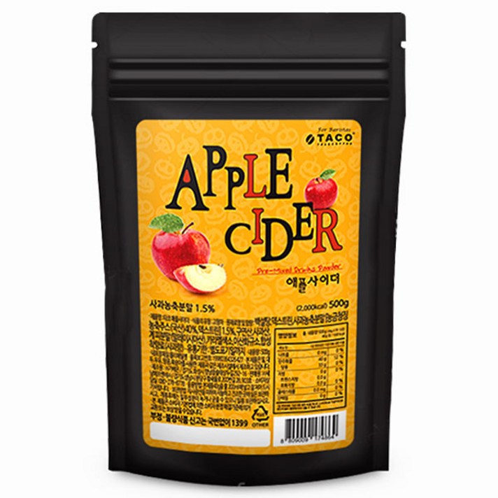 타코 애플사이더 분말, 1개