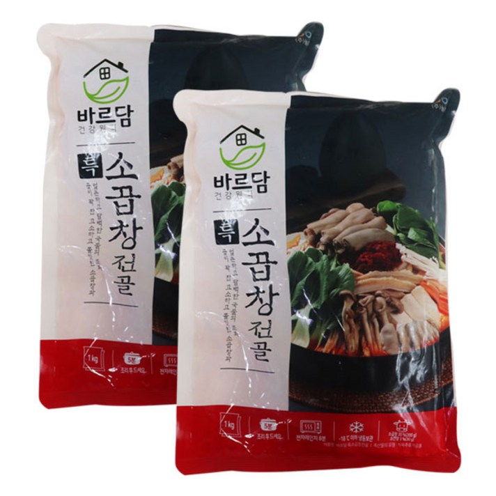 농우 바르담 소곱창전골1kg12개 박스, 12개, 1kg