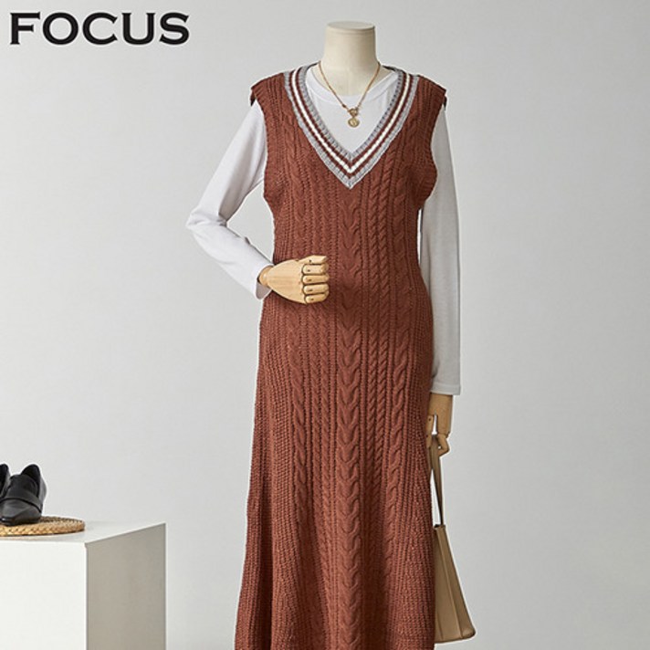 포커스 포커스 꾀배기롱원피스FW2J7OP0207