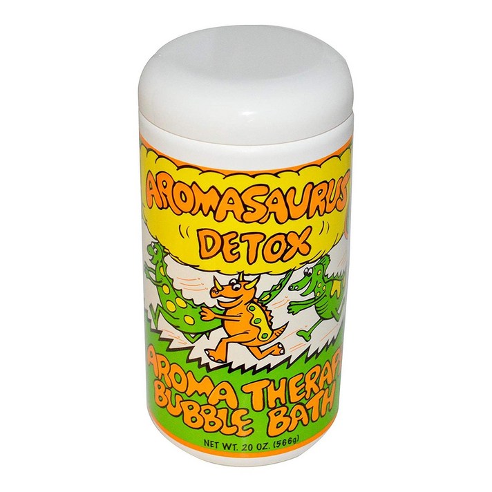 아브라테라퓨틱스 아로마 테라피 버블 배스 유아 입욕제 아로마사우르스 디톡스, 1개, 566g