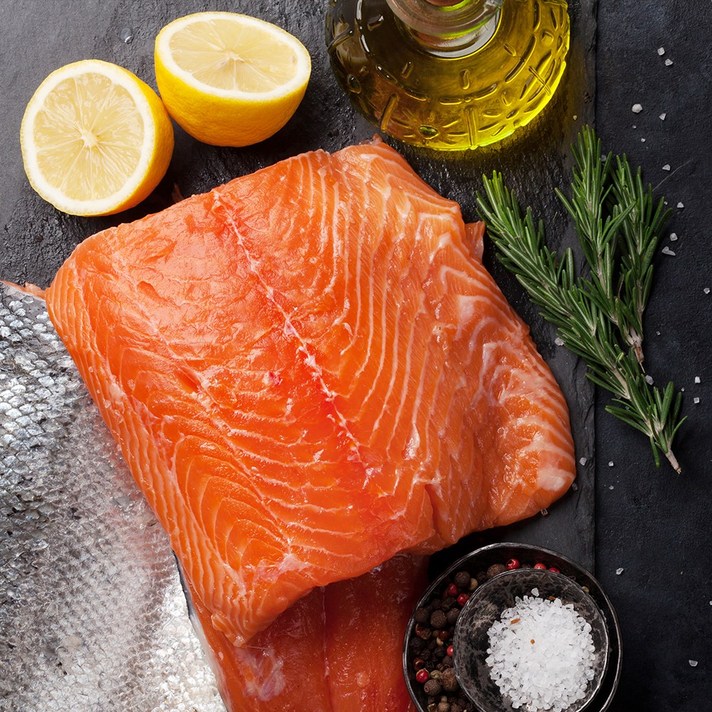 노르웨이 생연어 필렛 초밥용 연어 샐러드용 연어회 ~1.15kg, 1개, 1kg