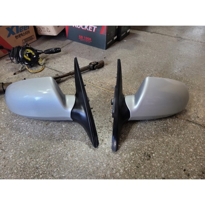 아반테HD 백미러 아반테HD 사이드미러 7핀 은색 중고품, 1개