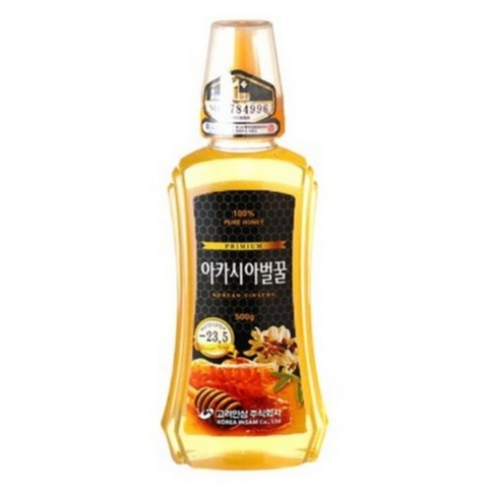 고려인삼 아카시아 벌꿀, 500g, 1개