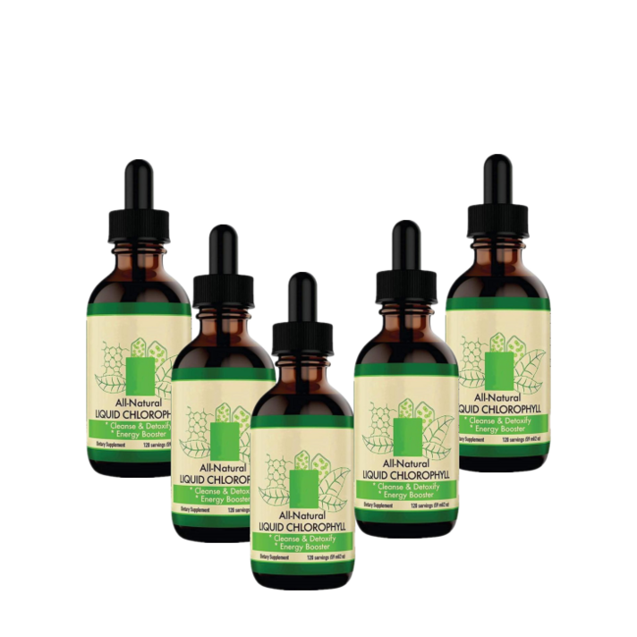 온천연 농축에너지 부스터 엽록소 점적제 소화 및 면역체계 증강제 내부 탈취제, 59ml/5병