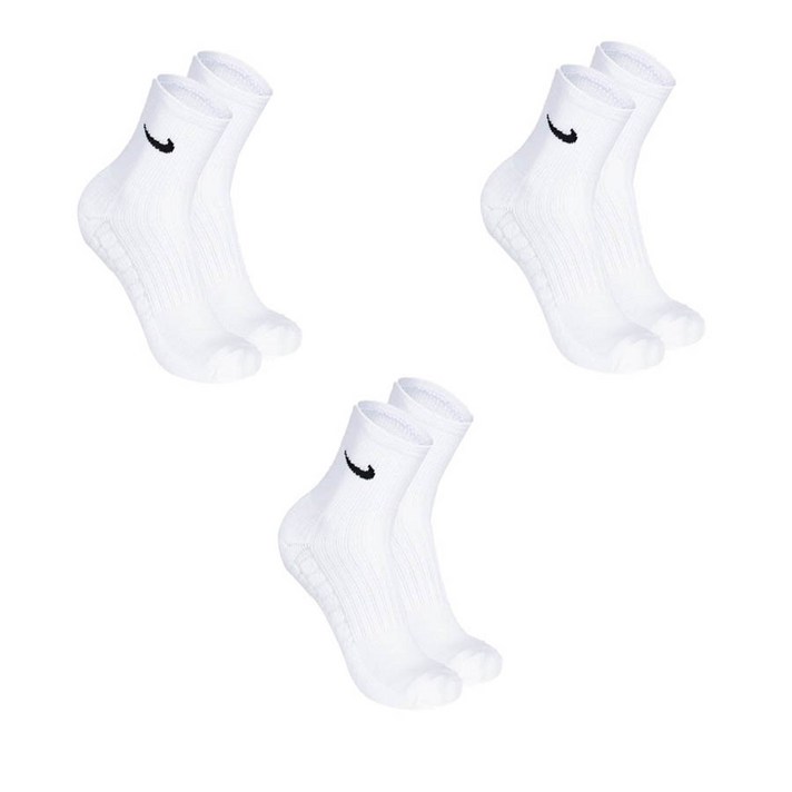 나이키 스우시 스탠다드 쿠션 미들삭스 L NCSDMD20L-3, 화이트