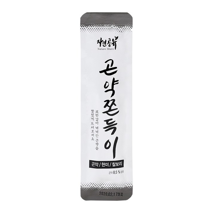 자연공유 곤약쫀득이, 35g, 20개