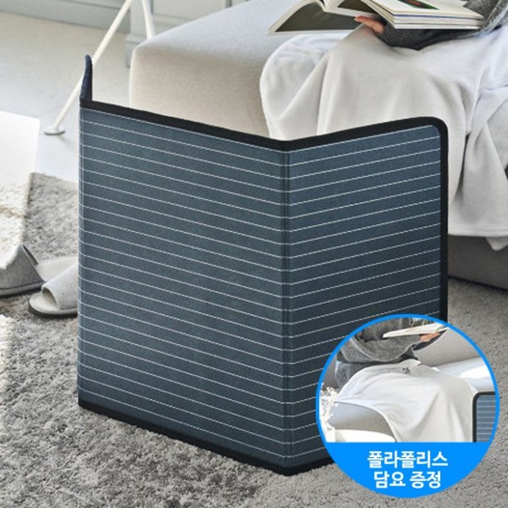 [SCOOP] 무릎부터 발끝까지 대박 따뜻해! 신형 히팅패드 딥블루 (3면입체난방 3단계온도조절 무소음), 딥 블루