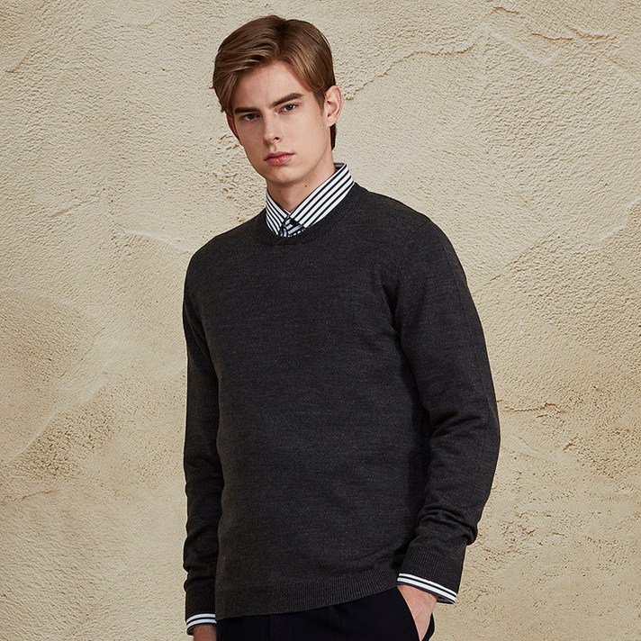 by STCO 워셔블 겹애리 라운드 니트 5컬러