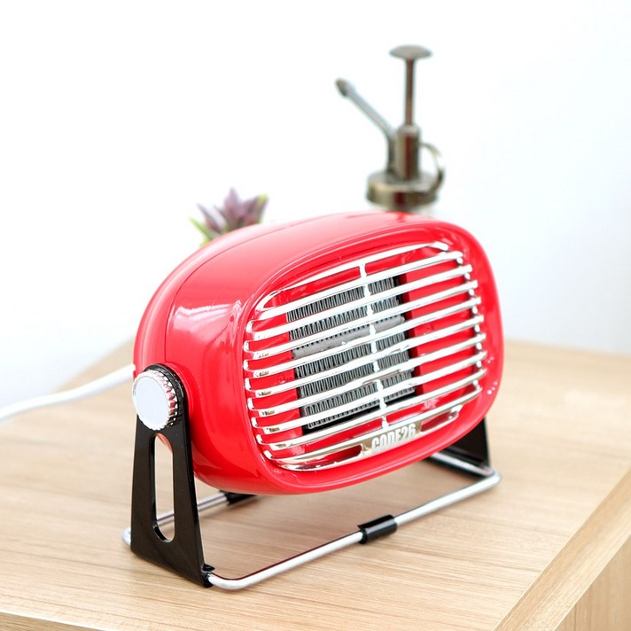 캠핑 사무실 PTC 미니온풍기 팬히터 500W