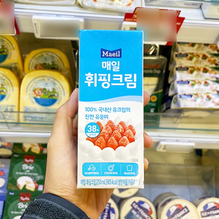 [매일] 휘핑크림 250ml, 일반