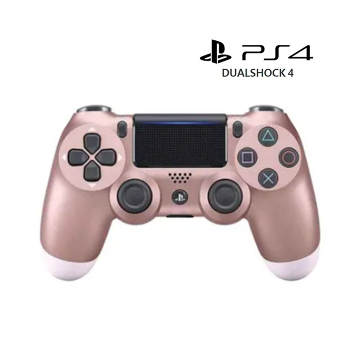 소니 새로운 정품 PS4 DualShock 4 V2 무선 컨트롤러 4.0 22가지 컬러 선택, 로즈 핑크, 1