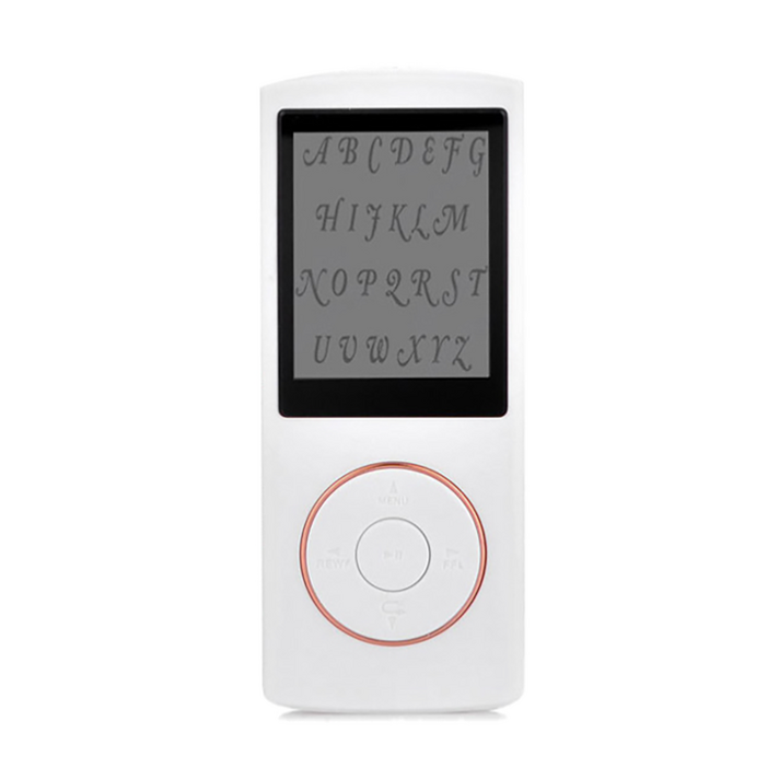  40시간 연속 재생 MP3 플레이어 8GB, BIT-550M, 화이트 