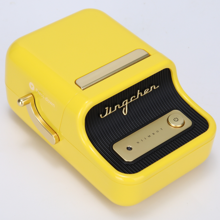 님봇 Niimbot B21 네임스티커 라벨프린터, B21옐로우, 1개