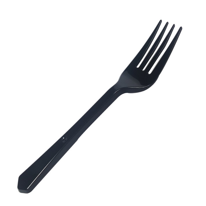 투고팩 위생적인 개별 포장 블랙 일회용 포크, 300개입, 1개