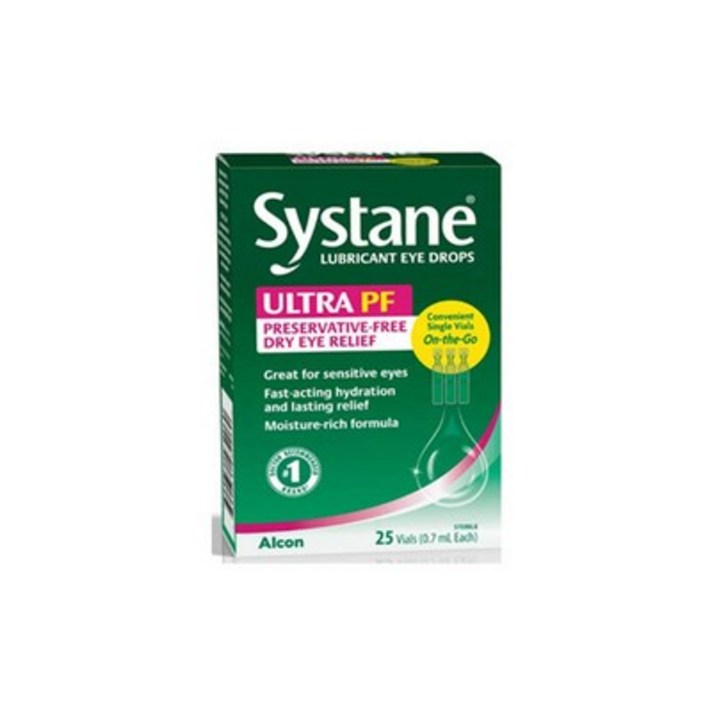 시스테인 울트라 일회용 점안액 인공눈물 2옵션 / Systane Ultra Lubricant Eye Drops 25Ct or 60Count, 2. 60개입