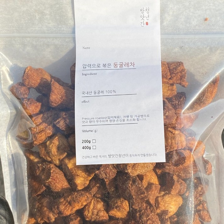 방앗간청년 매일 압력으로 볶은 둥굴레차, 200g, 1개