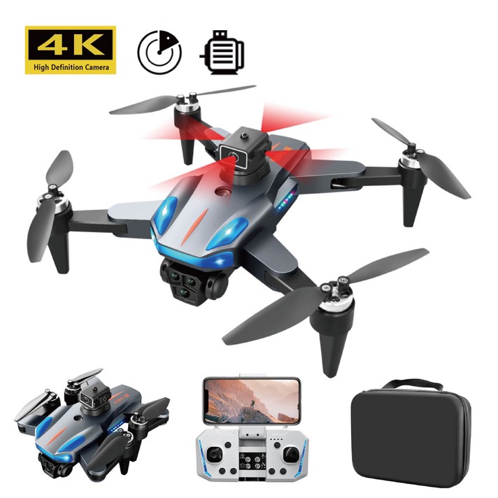  MystDim K911 촬영용 4K 카메라 5면 장애물 회피 GPS 1000m 두 배터리 비행시간 30분 접이식 기본급 드론 
