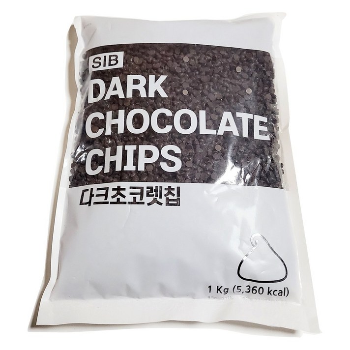 
                                                        선인 다크 초코렛칩, 선인 다크초코렛칩 1kg, 1개
                                                    