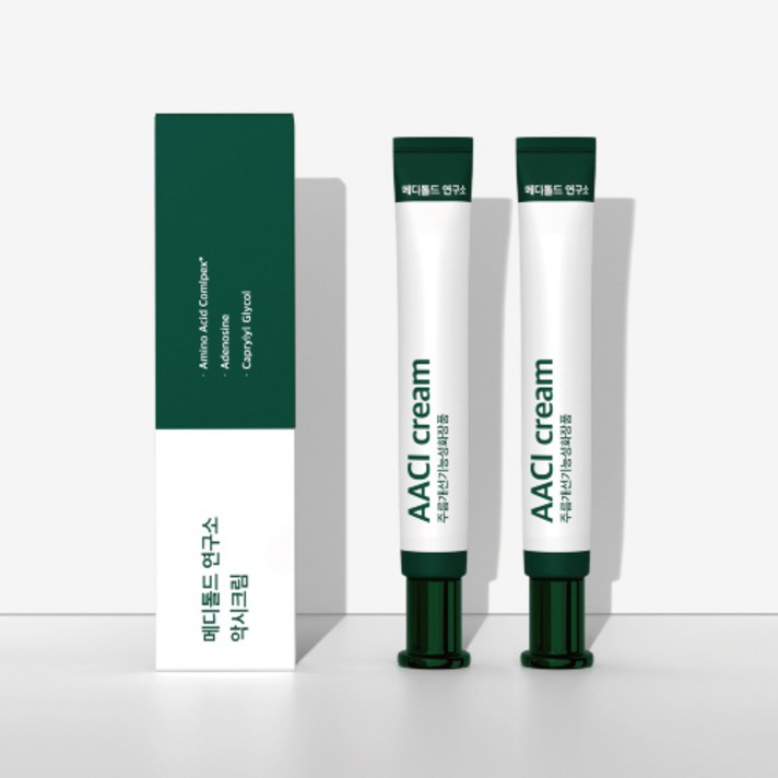  [1+1] 메디톨드 연구소 악시 크림 (AACI cream), 2개, 20ml 