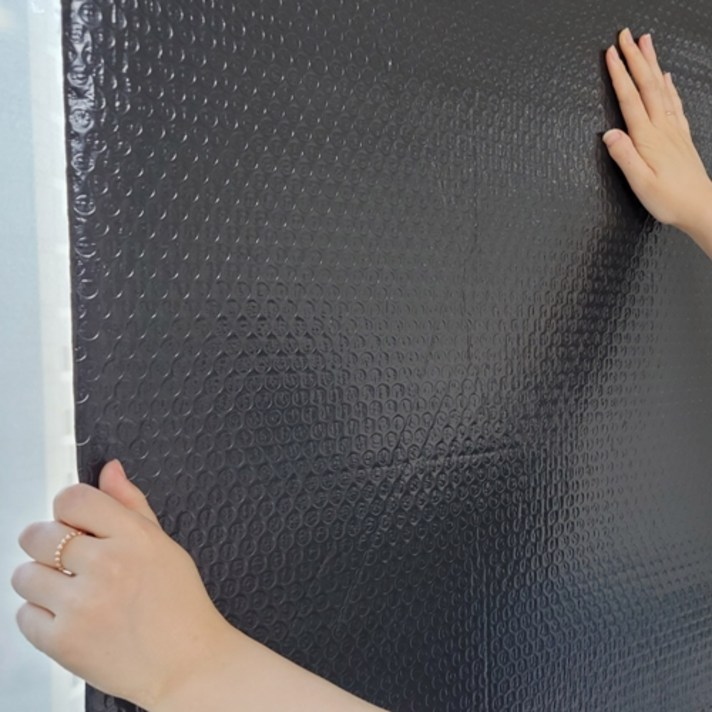 로자엘 암막 시트지 뽁뽁이 유리 창문