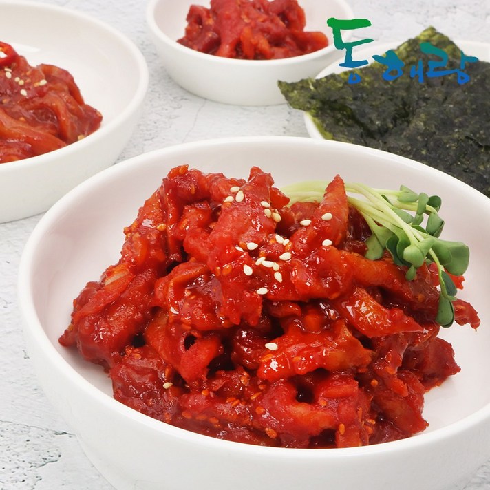 [동해랑] 속초 3대 명태회무침 500g, 단품