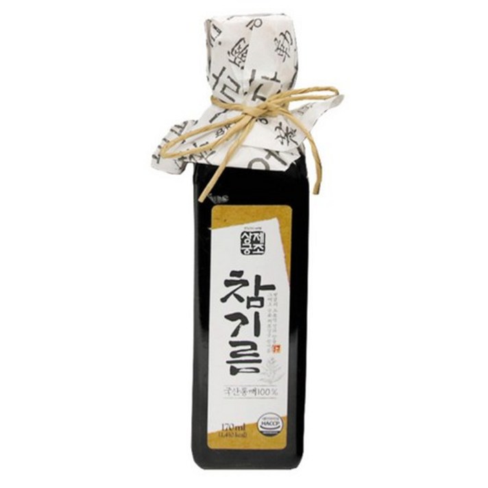 제조상궁 국산 참기름, 170ml, 1개