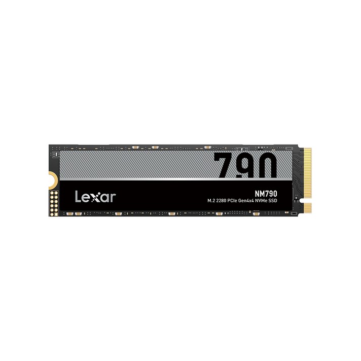  [공식수입사] 렉사 Lexar NM790 M.2 2280 PCIe Gen 4x4 NVMe SSD, 2TB 