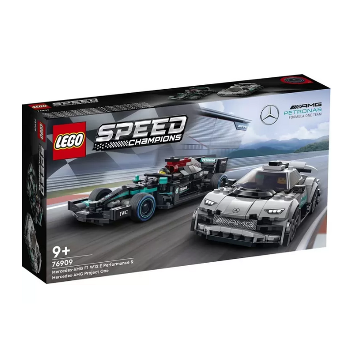  레고 스피드챔피언 76909 Mercedes-AMG F1 W12 E Performance 와 Mercedes-AMG Project One, 혼합색상 