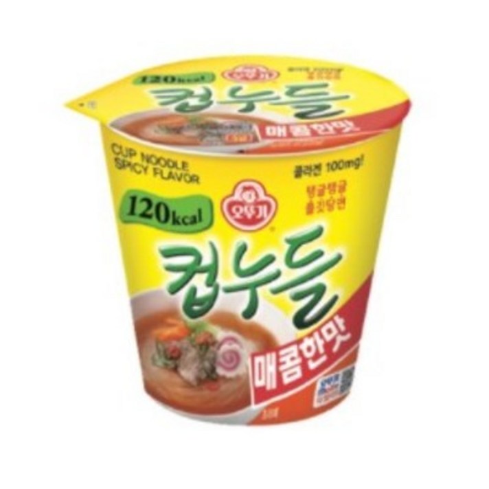 오뚜기 컵누들 매콤한맛 37.8g, 35개
