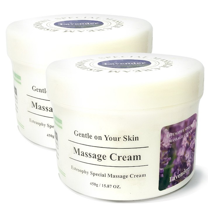 에스테소피 스페셜 마사지크림 라벤더, 450g, 2개