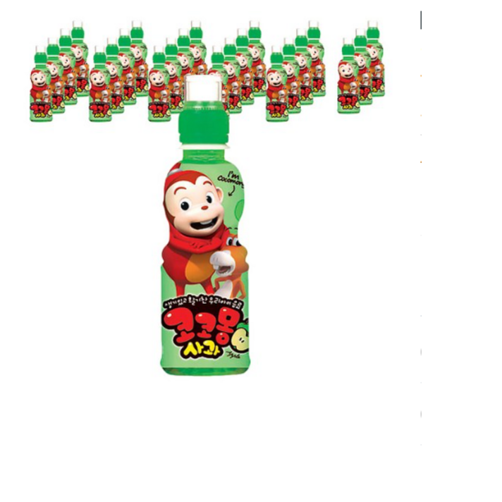 웅진식품 코코몽 음료 200ml x 24개입 PET 사과, 24개