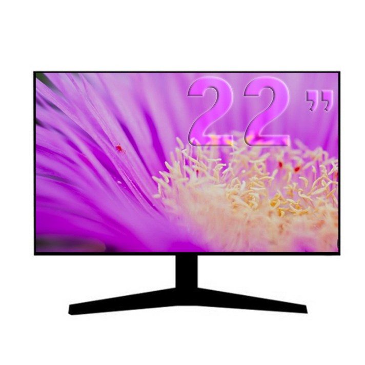  LG 삼성 24인치 DELL HP LED모니터 사무용 듀얼용 중고모니터, 22인치 