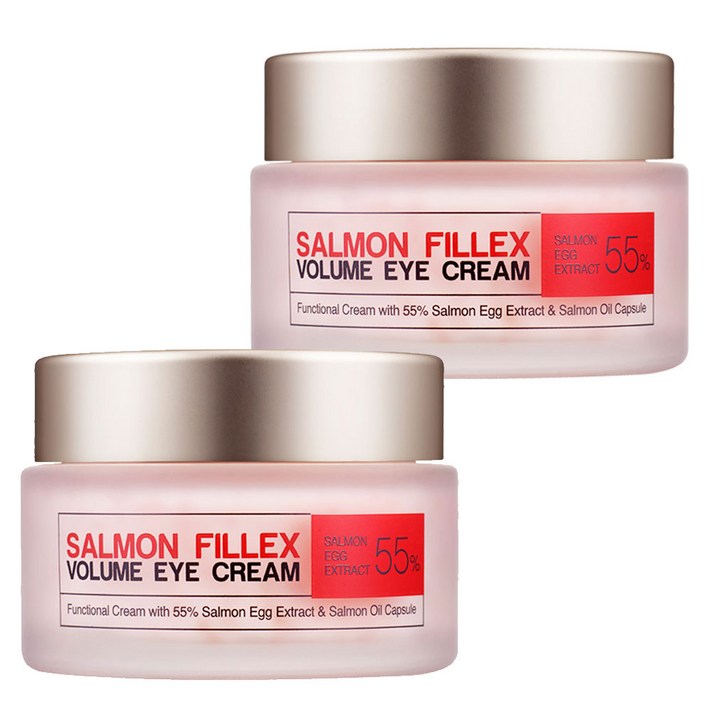 BRTC 살몬 필렉스 볼륨 아이크림 50ml, 2개