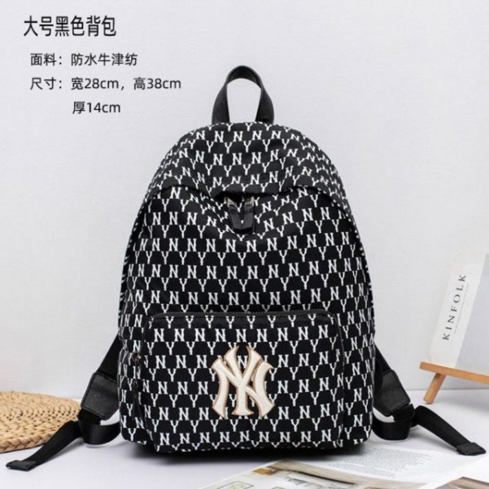 MLB 가방 백팩 뉴욕양키스 캔버스 엠엘비 책가방 캐주얼