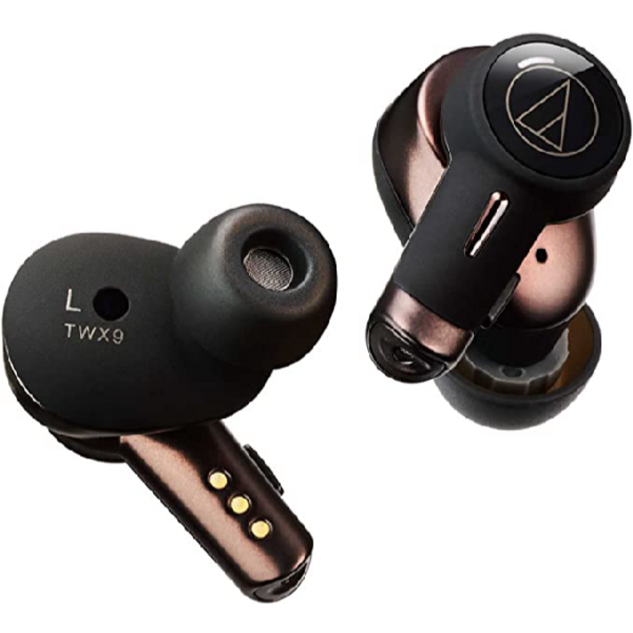 Audio Technica 오디오 테크니카 노이즈캔슬링 이어폰 ATHTWX9 블랙