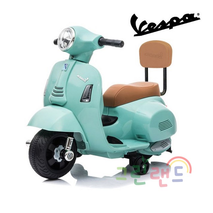베스파 미니전동 스쿠터/유아 미니스쿠터/전동바이크/무선조종 자동차/전동바이크/전동 오토바이/아기 자동차/아기 오토바이, 민트