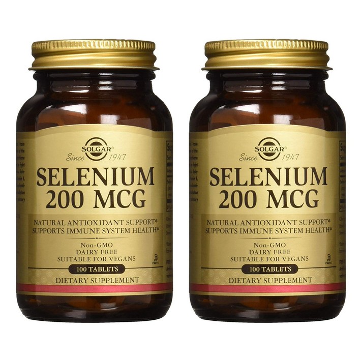 솔가 셀레늄 200mcg 타블렛, 100개입, 2개