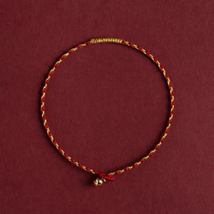 금색실팔찌 3개세트 소원팔찌 빨간 팔찌 행운 소원 소망 팔찌 빨간실팔찌 얇은팔찌